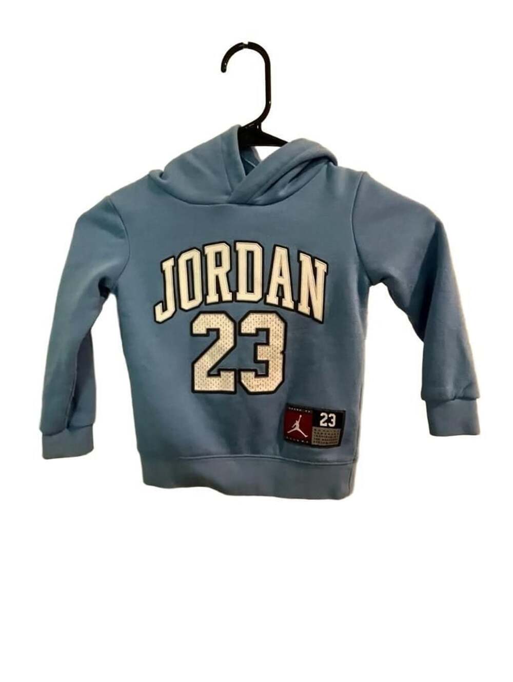 Jordan 23 Jersey Pullover Hoodie Toddler Size 2T Blue